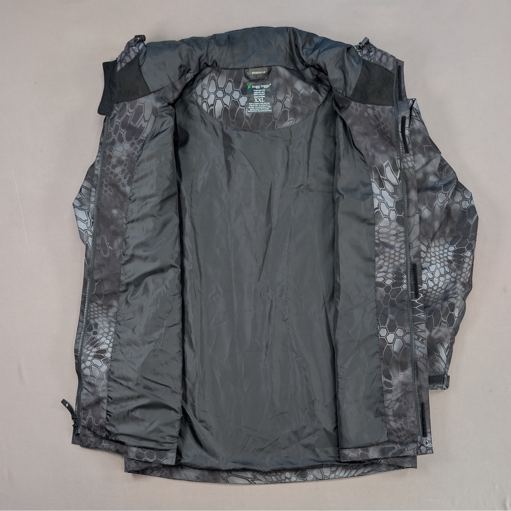 Frogg Toggs FTX Armor 2XL Kryptek Typhon Waterproof Rain Hunting Jacket NWOT - Picture 7 of 16